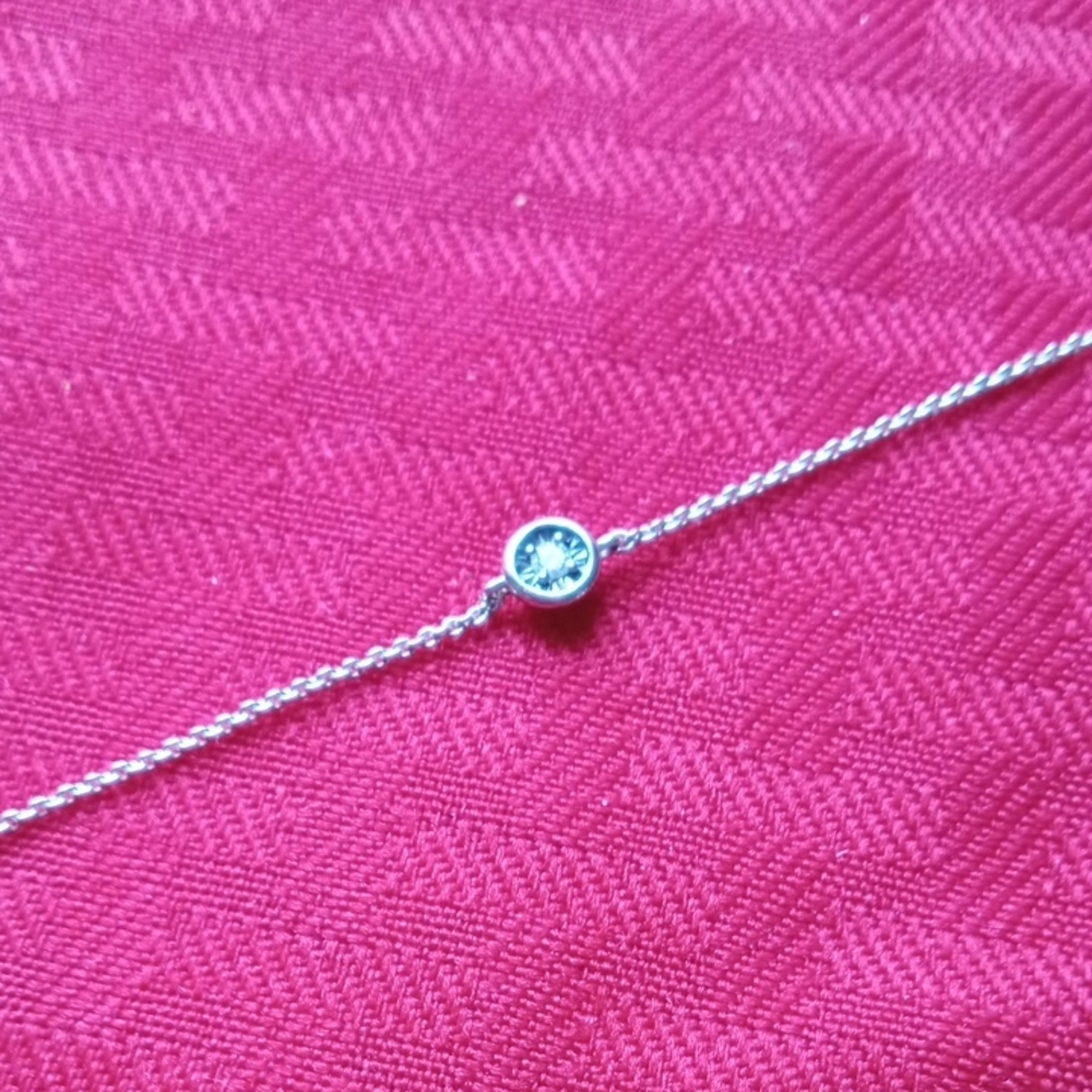 925 Silver Diamond Bracelet